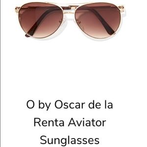 AUTHENTIC OSCAR DE LA RENTA AVIATOR SUNGLASSES